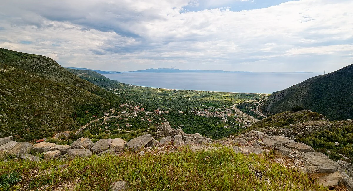 Blick von der Burg Borsh