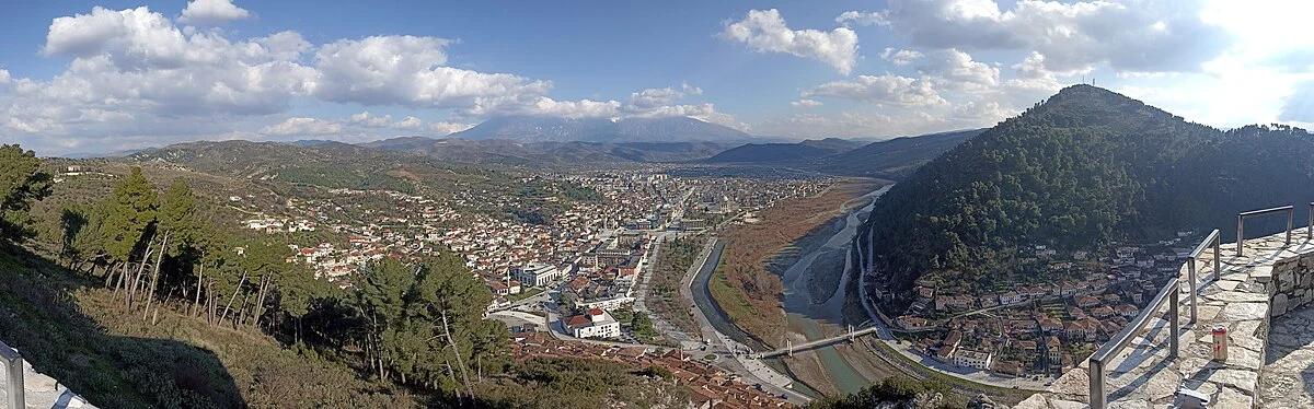 Panorama von Berat