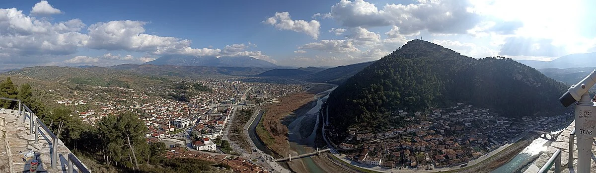 Panorama von Berat