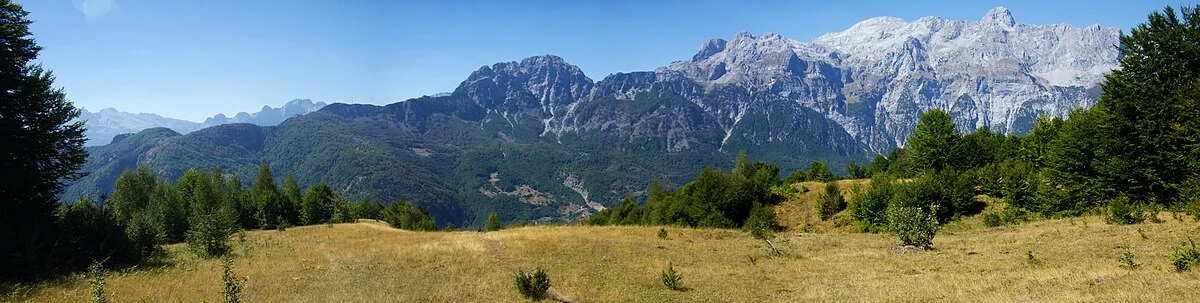 Hochebene im Nationalpark Theth