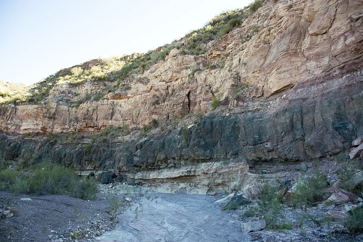 Felsformation bei San Rafael, Mendoza