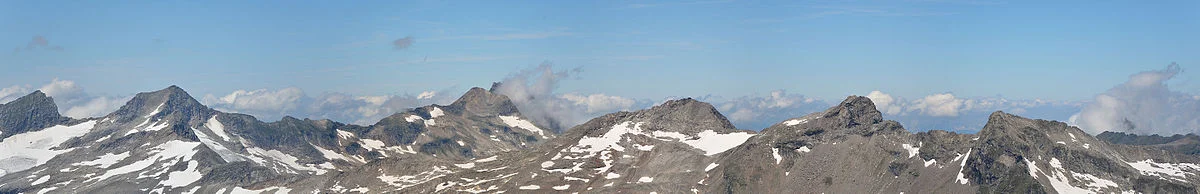 Die Venedigergruppe, gesehen vom Wildkogel