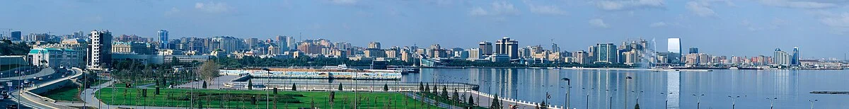 Panorama von Baku