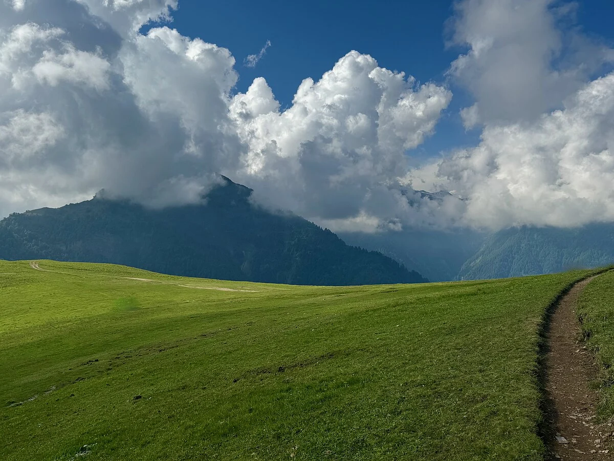 Landschaft im Bezirk Balakən