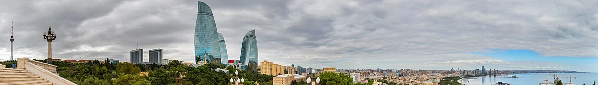 Stadtansicht von Baku