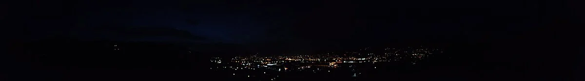Stadtpanorama von Zenica