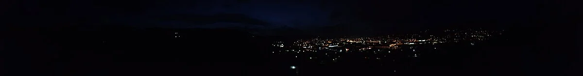 Stadtpanorama von Zenica