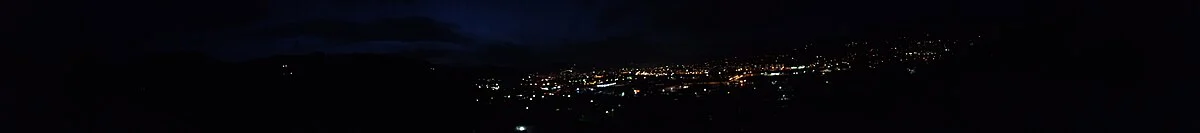 Stadtpanorama von Zenica