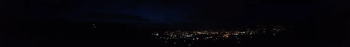 Stadtpanorama von Zenica
