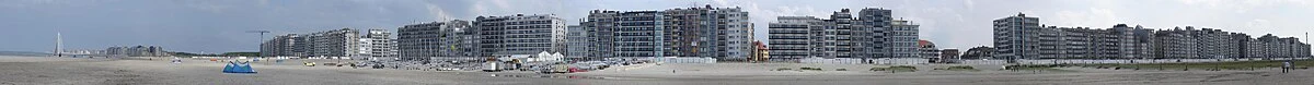 Heist, vom Strand aus gesehen