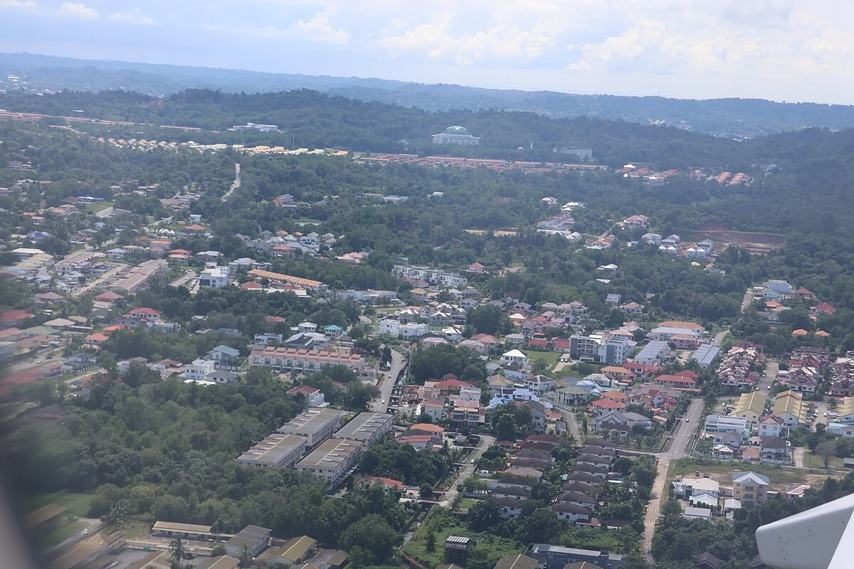 Brunei aus der Luft
