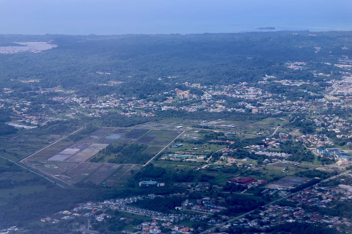 Brunei aus der Luft