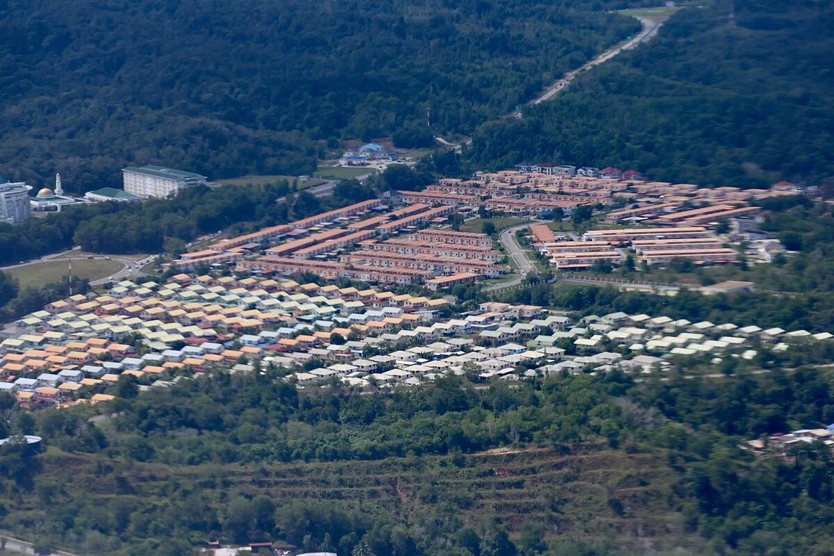 Brunei aus der Luft