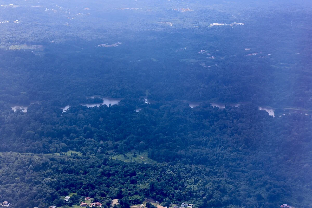 Brunei aus der Luft