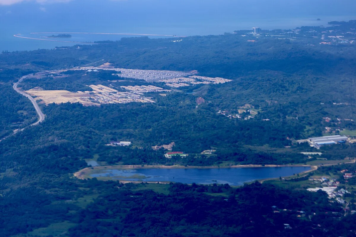 Brunei aus der Luft