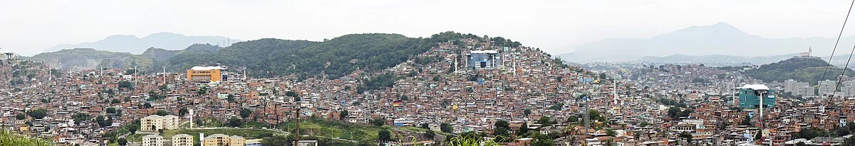 Der Complexo do Alemão in Rio de Janeiro