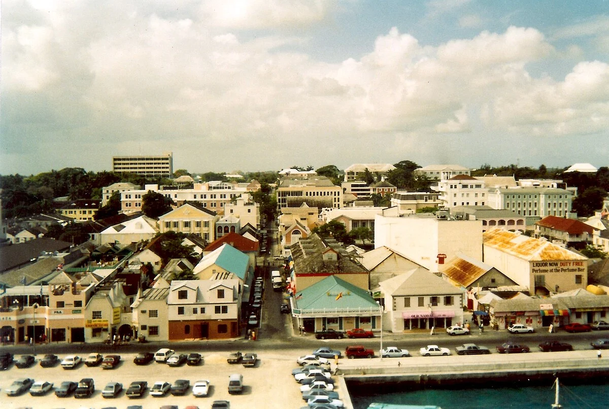Nassau, gesehen von einem Kreuzfahrtschiff