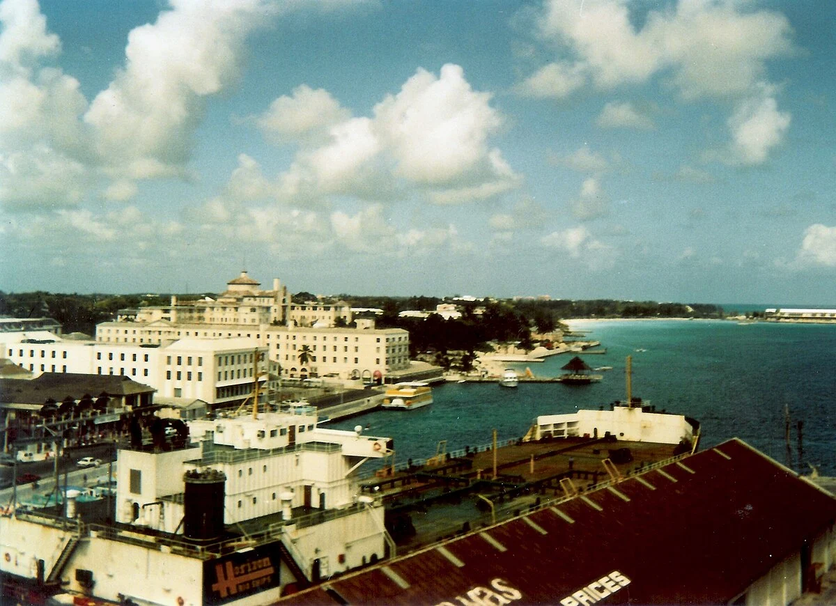 Nassau, gesehen von einem Kreuzfahrtschiff
