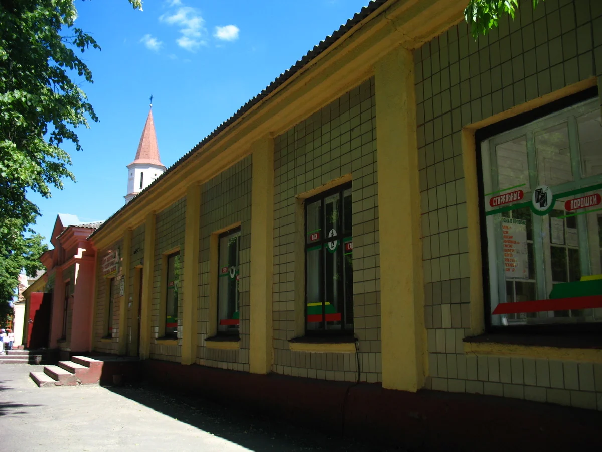 Die Altstadt von Ruschany