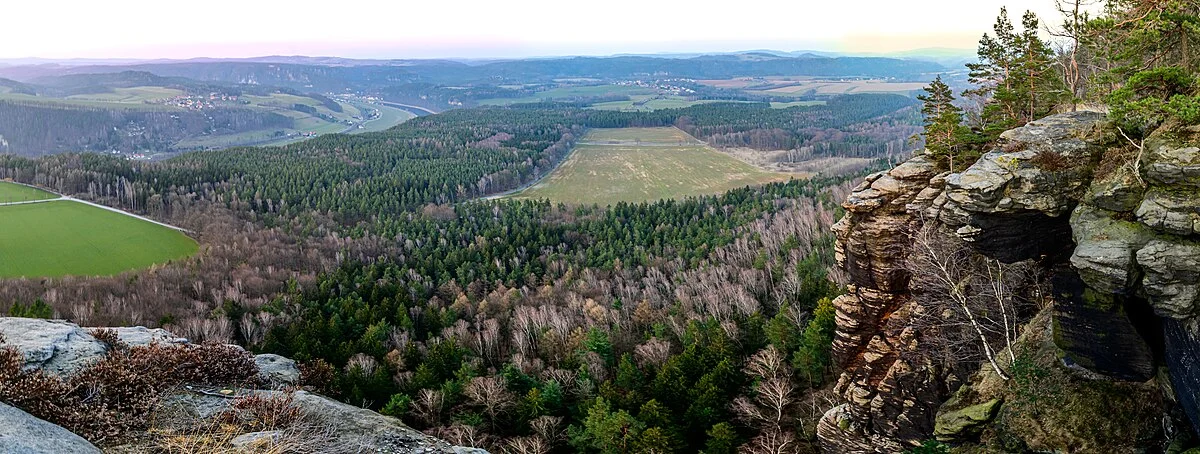 Auf dem Lilienstein (Nationalpark Sächsische Schweiz)