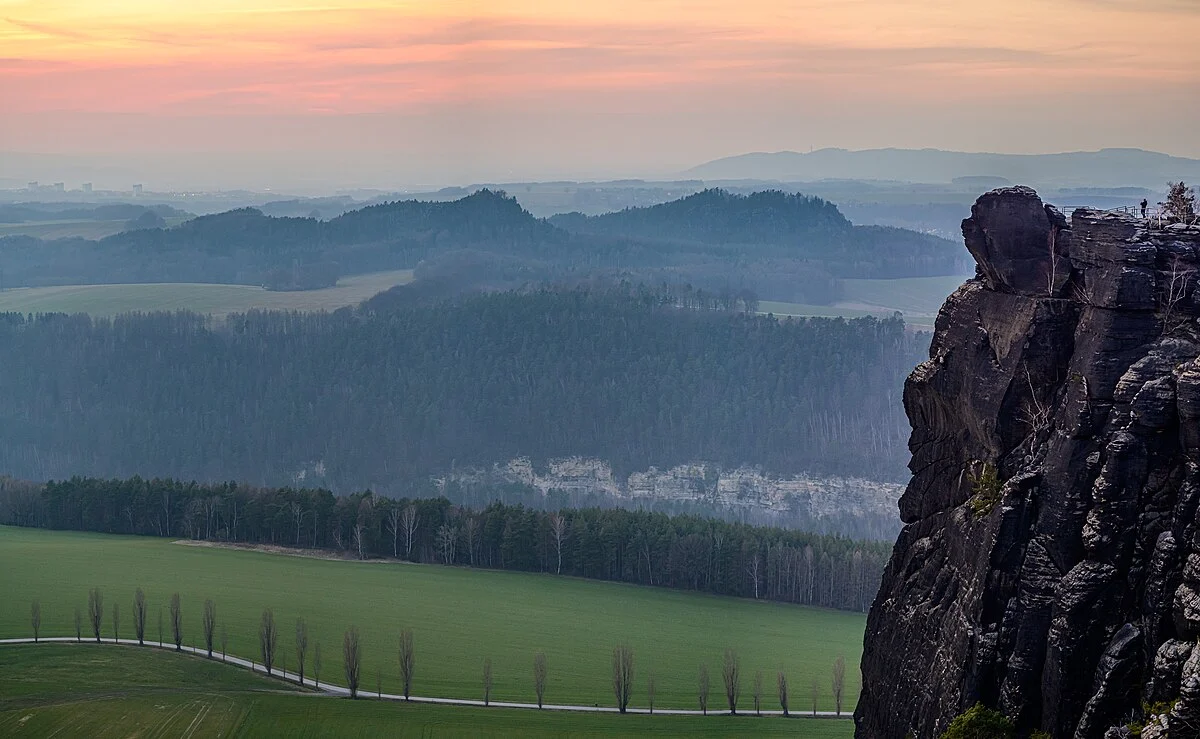 Auf dem Lilienstein (Nationalpark Sächsische Schweiz)