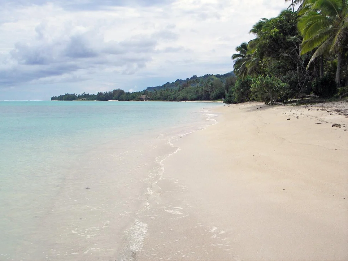 Strand auf Aitutaki