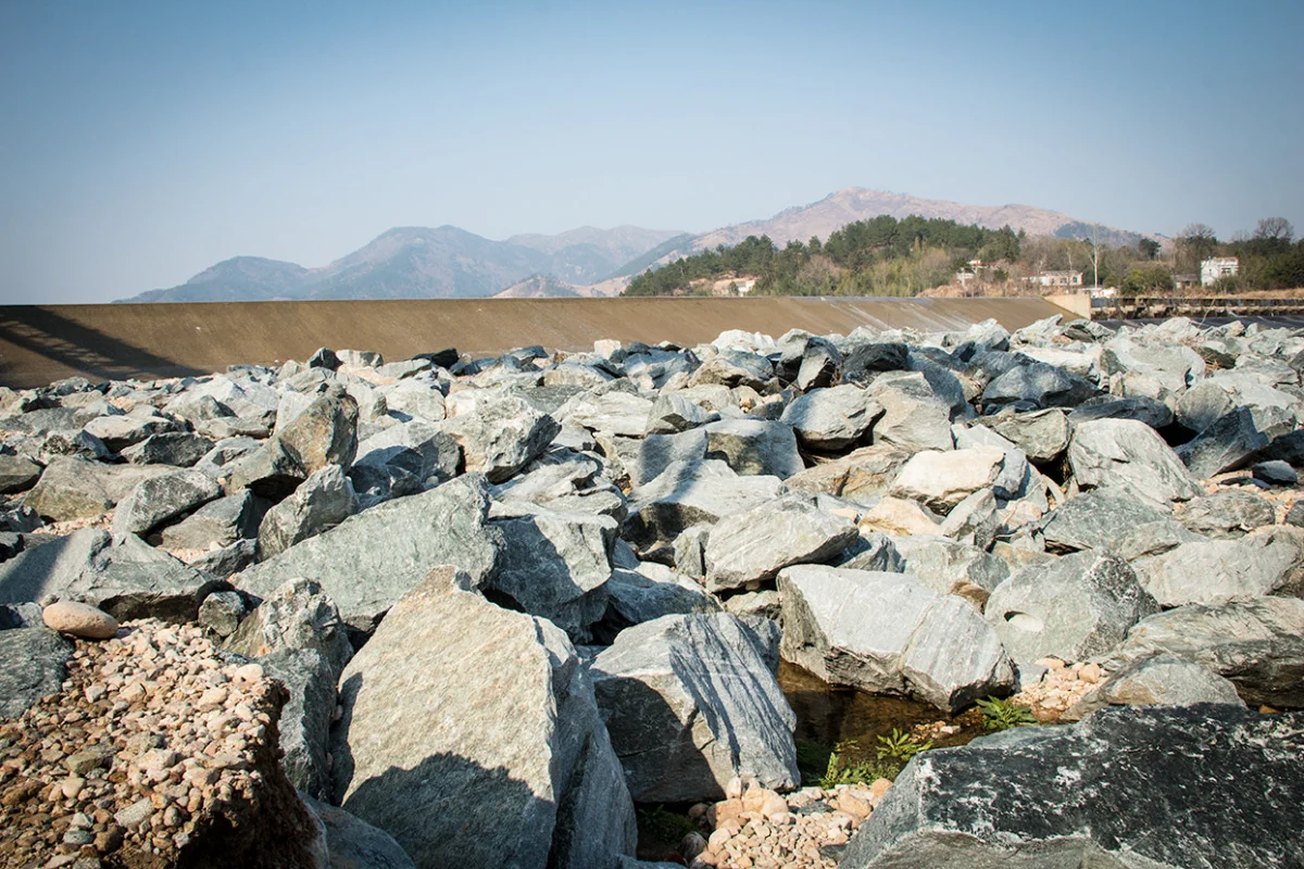 Die Berge von Anhui