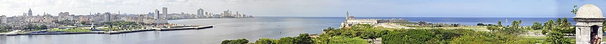 Havanna, gesehen von der Festung San Carlos de la Cabaña