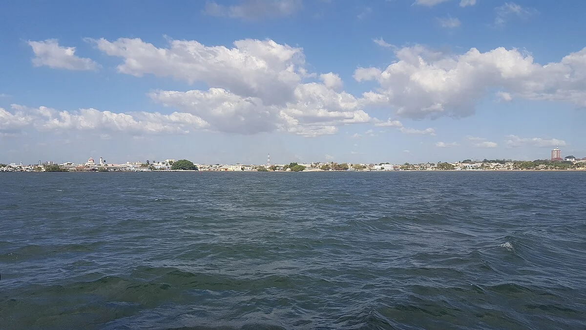 Cienfuegos, gesehen von der Bucht
