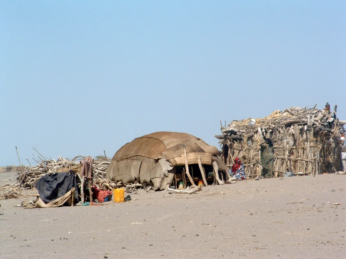 Afar-Hütten am Abbe-See