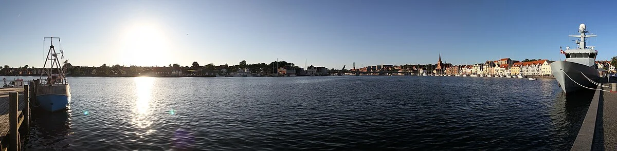 Panorama vom Schloss Sonderburg