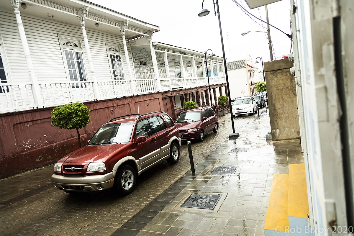 Straße in Puerto Plata