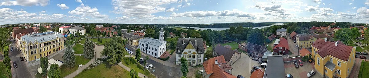 Panorama von Viljandi