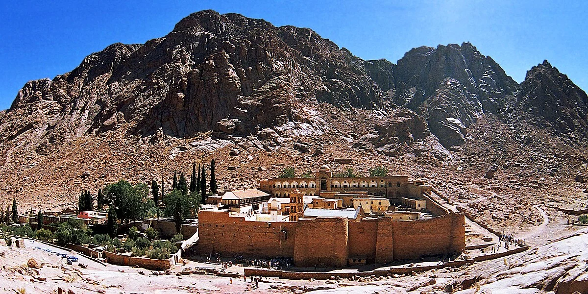 Das Katharinenkloster auf dem Sinai