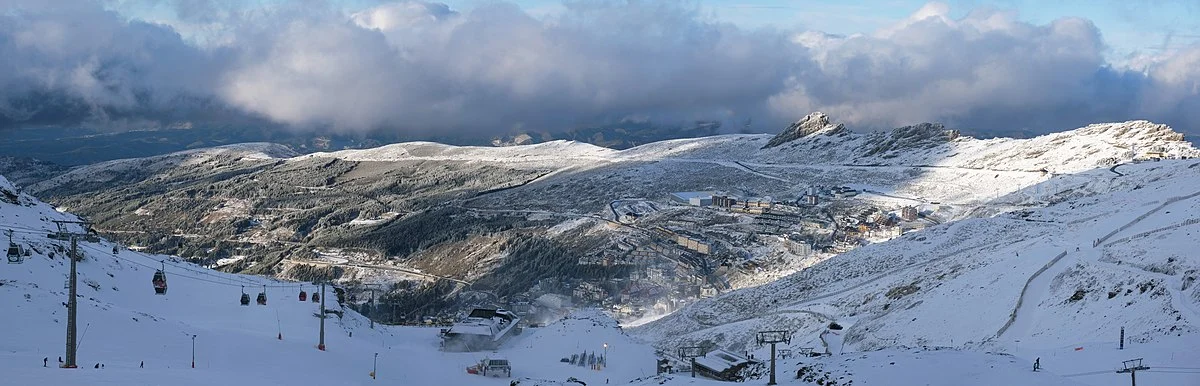 Das Skigebiet Sierra Nevada