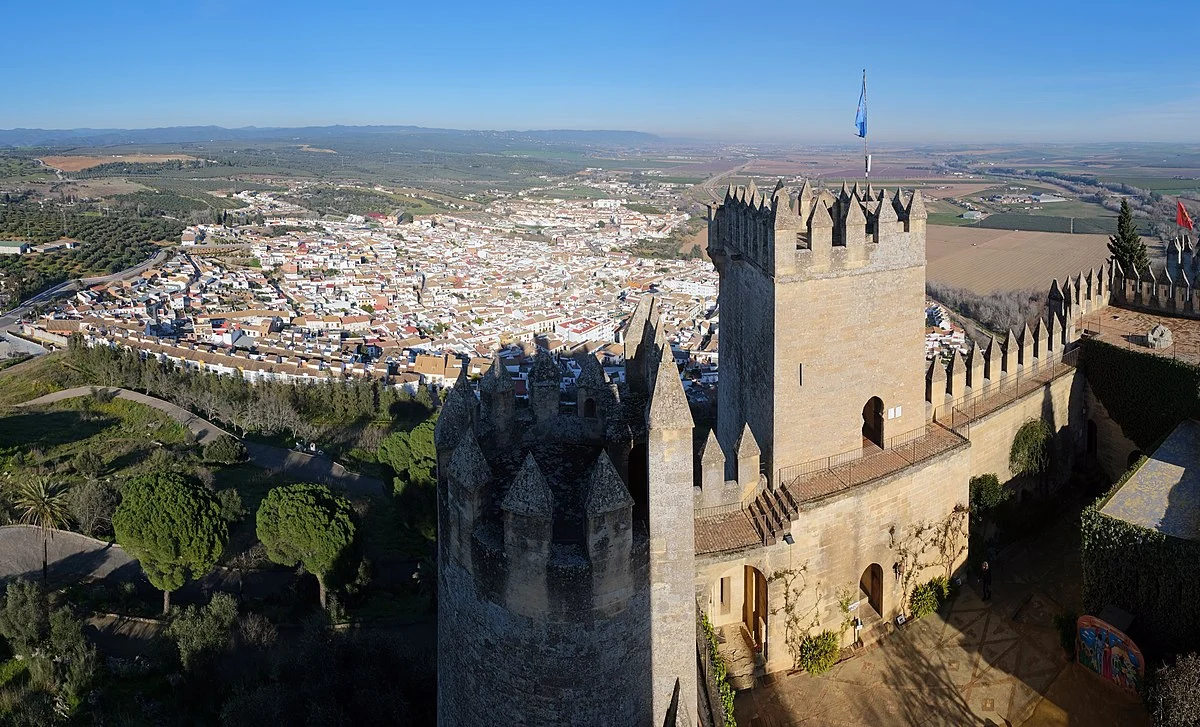 Blick von der Burg Almodóvar del Río