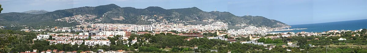 Sitges Spanien: Panorama.