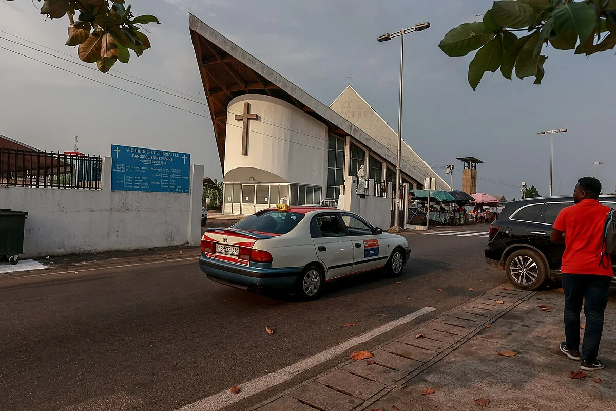 Die Kathedrale Saint-Pierre in Libreville