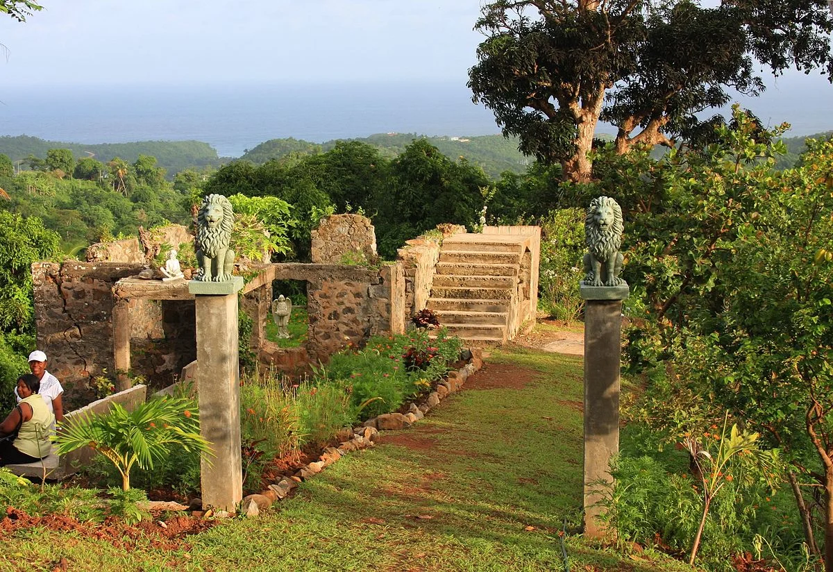 Gedenkgarten auf Grenada
