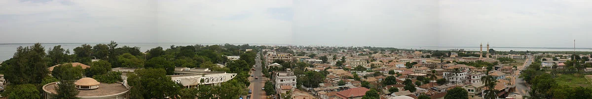 Banjul vom Arch 22 aus