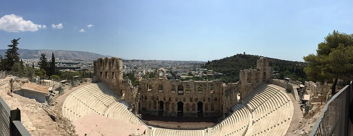 Das Dionysostheater in Athen