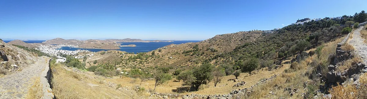 Panorama von Patmos