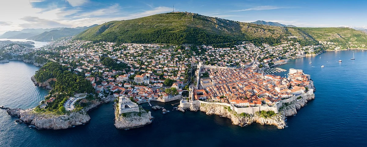 Dubrovnik aus der Luft