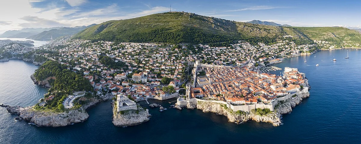 Dubrovnik aus der Luft