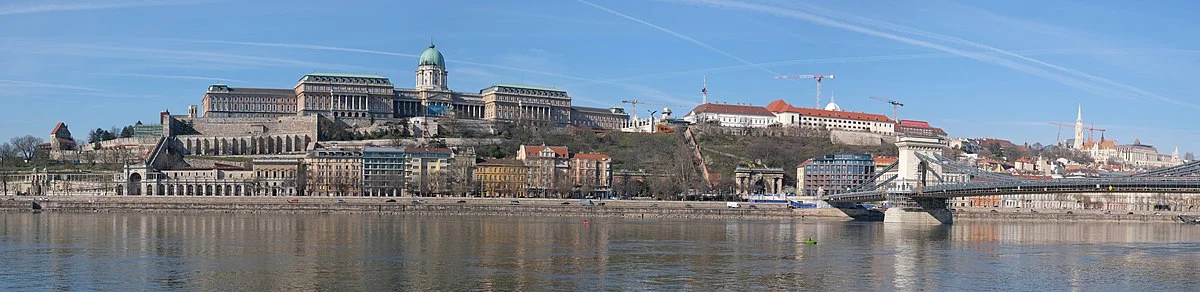 Die Donau in Budapest