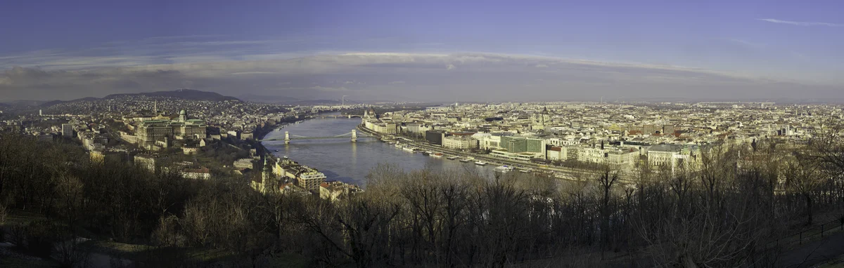 Panorama von Buda und Pest