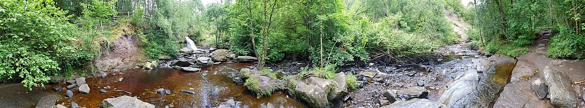 Der Fluss Barrow am Glenbarrow-Wanderweg