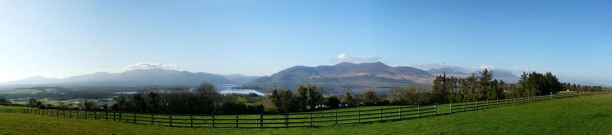 Blick von Aghadoe bei Killarney