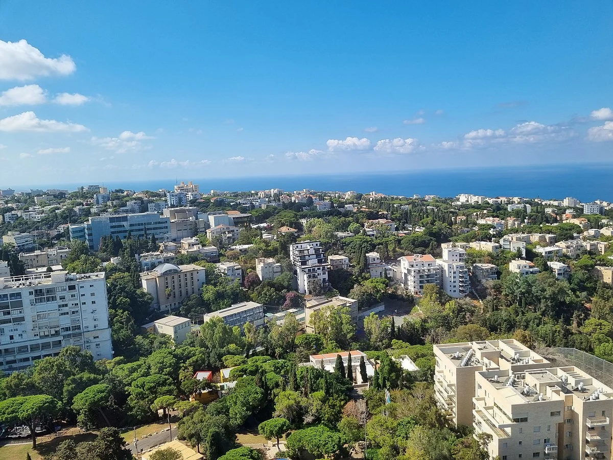 Blick über Haifa