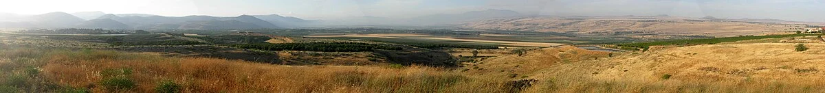 Das Hula-Tal im Norden Israels
